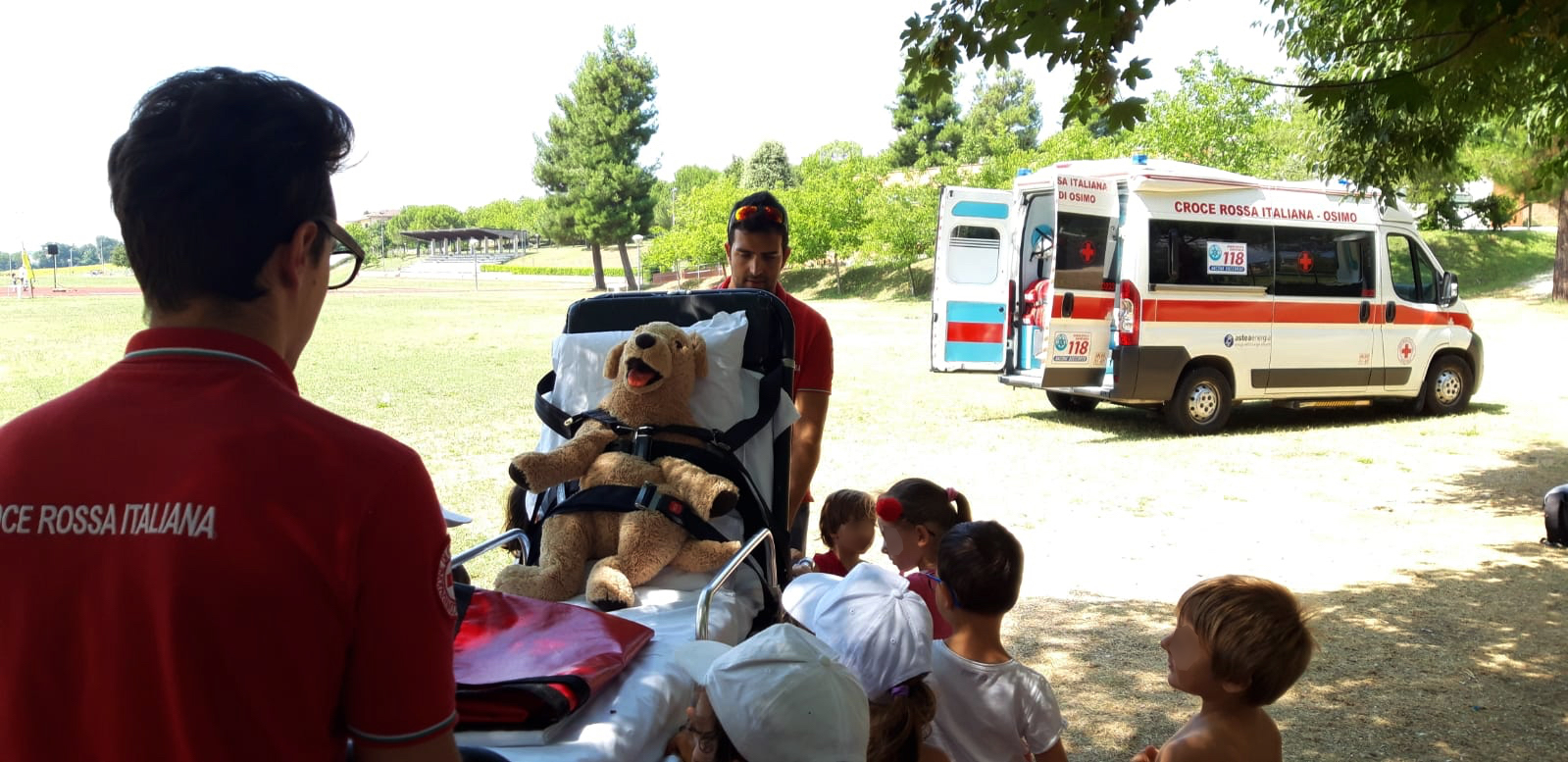 Al centro estivo con la Croce Rossa: Salviamo il Peluche!