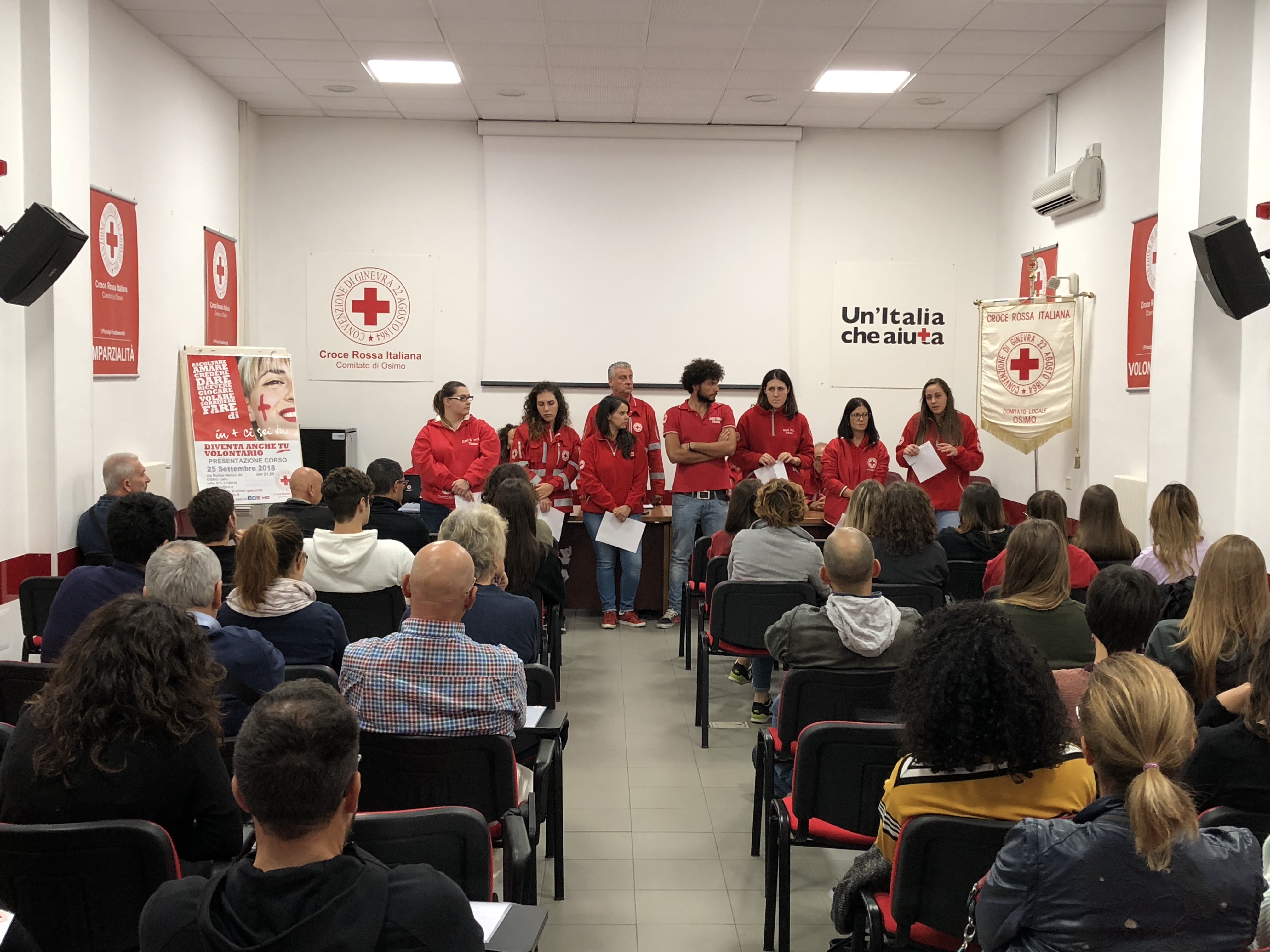 Presentazione nuovo corso volontari CRI Osimo